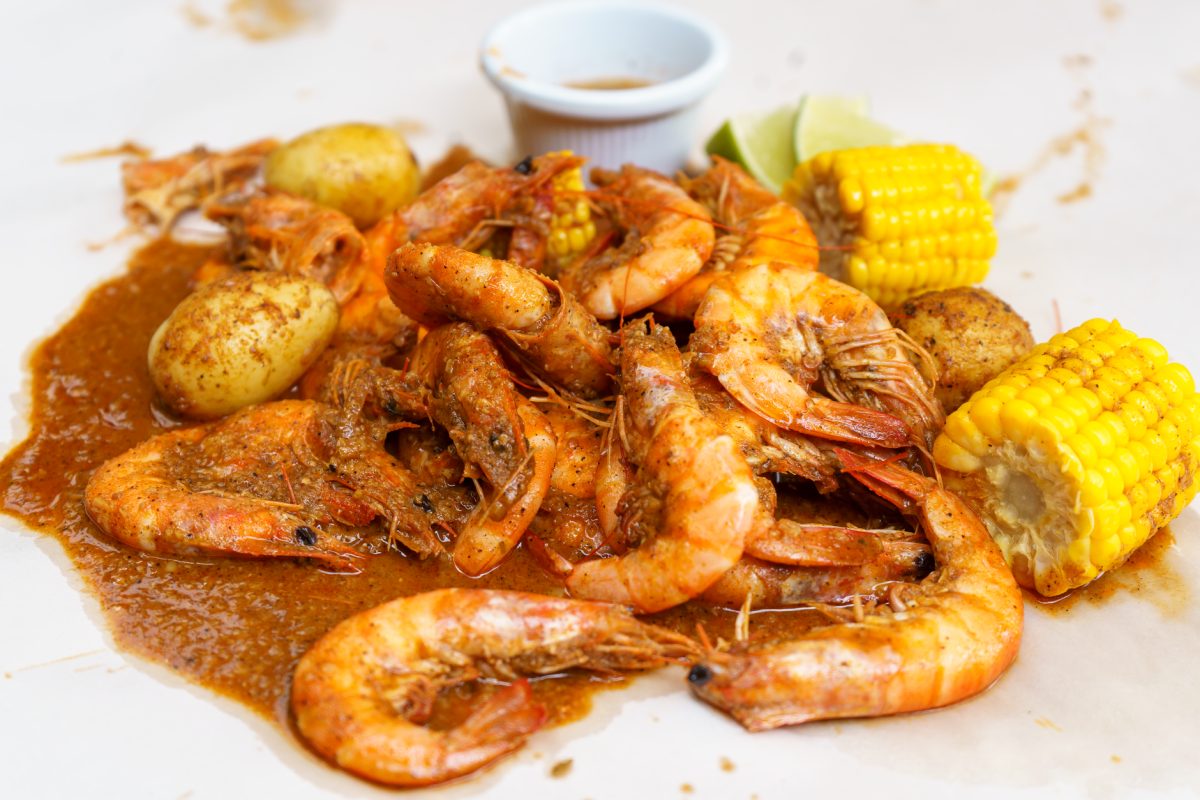 Bayou Butter Cajun Shrimp & Grits