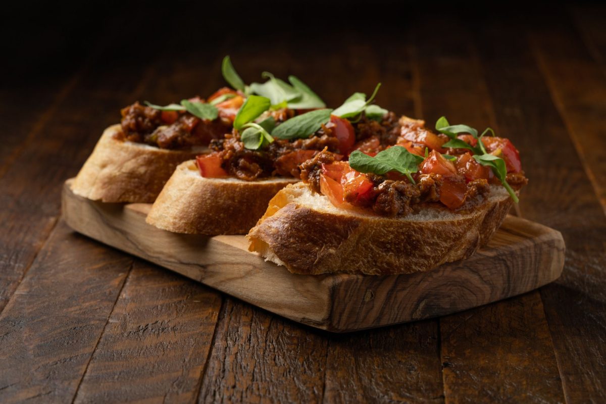 Smoky Skillet Ratatouille with Garlic-Rubbed Crusty Bread
