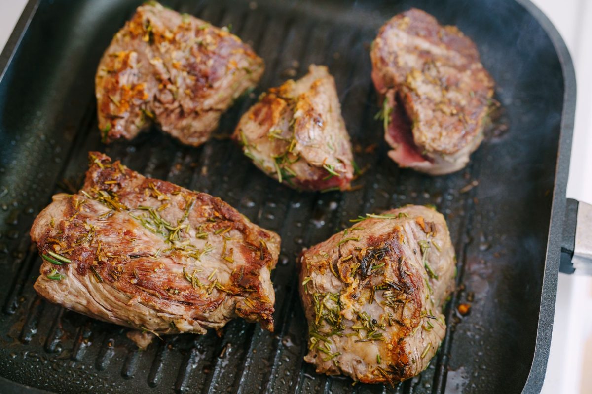 Smoky Skillet-Kissed Steak with Bright Chimichurri