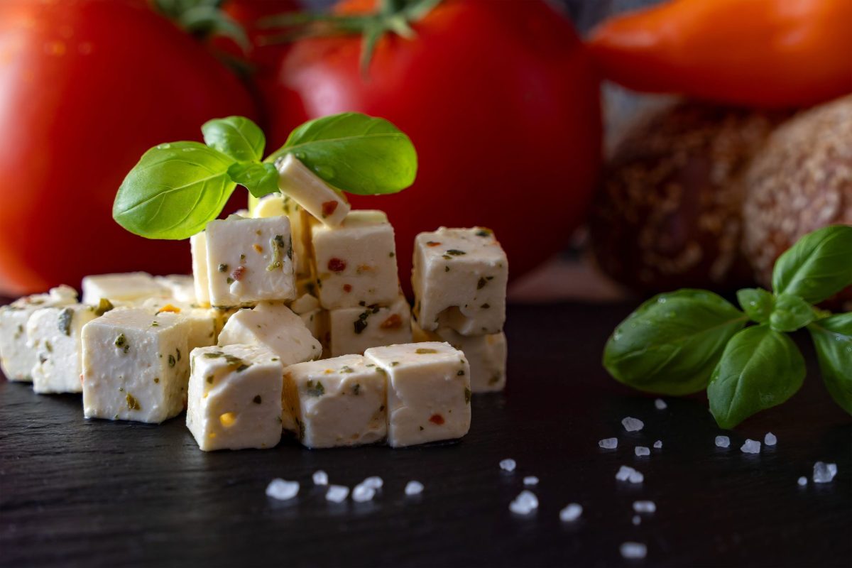 Lemon-Herb Orzo Salad with Cherry Tomatoes & Feta