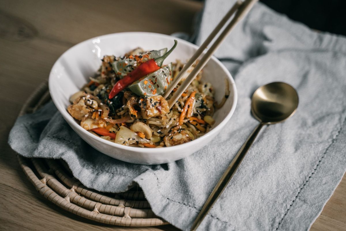 Thai Peanut Noodle Stir-Fry