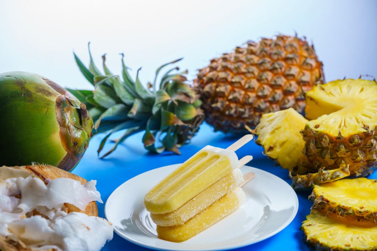 Sunset Pineapple Coconut Cooler