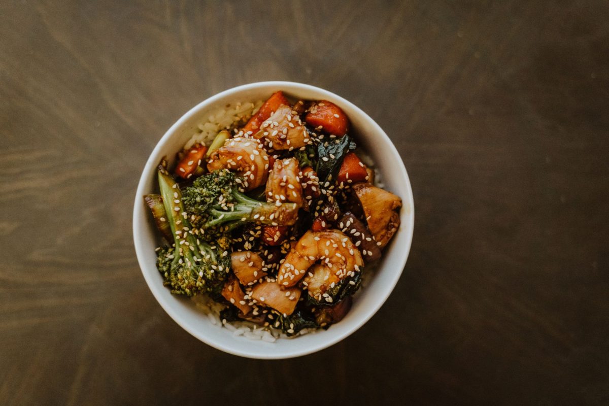 Sticky Teriyaki Tofu Rice Bowl