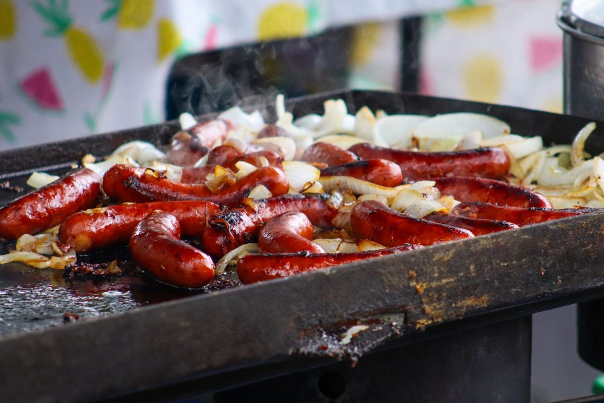 Smoky Sausage and Rainbow Veggie Sheet Pan Dinner