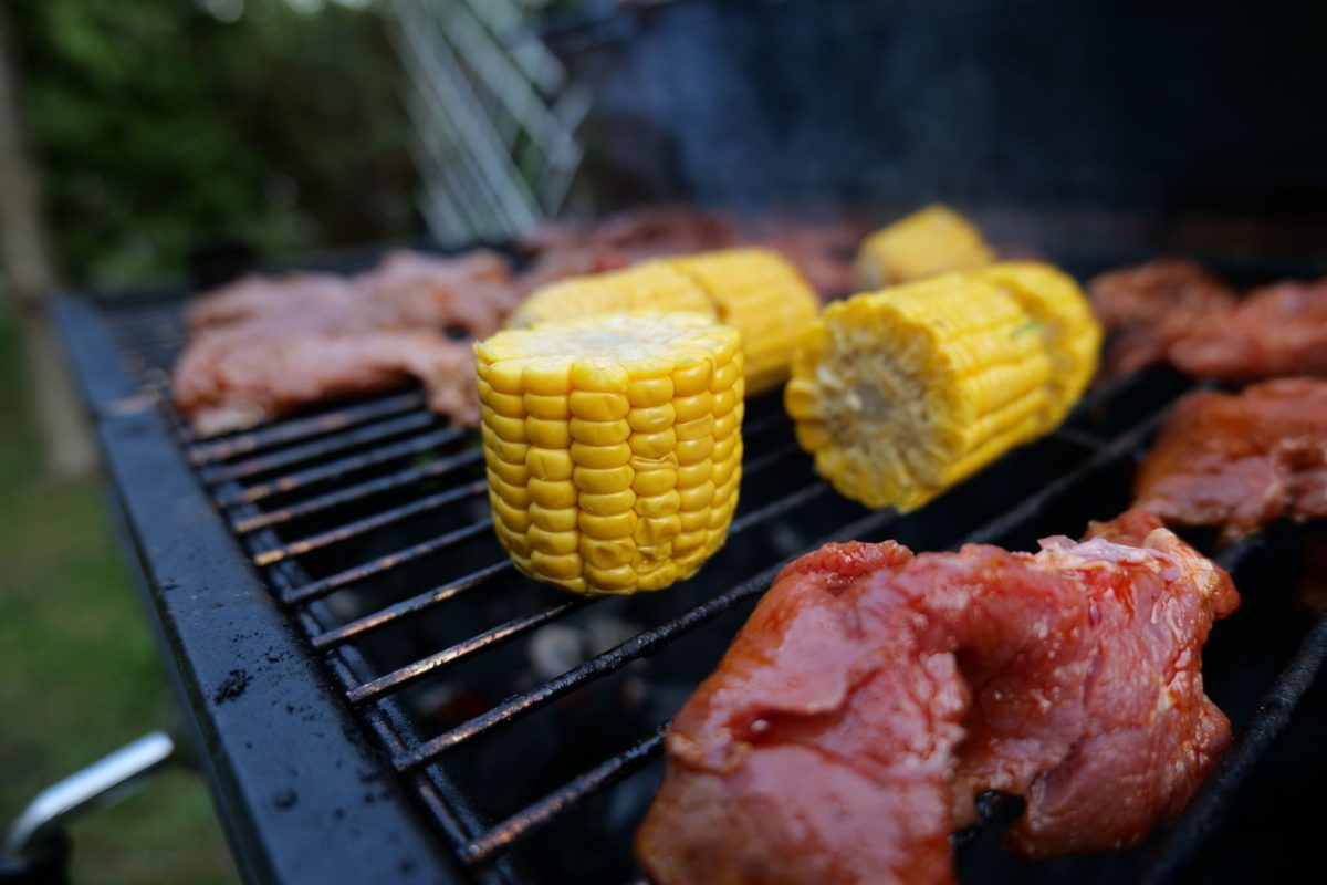 Smoky Beef & Corn Stuffed Poblanos